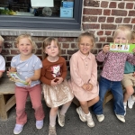 Berenzoekspel op de speelplaats
