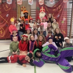 Sint en zijn pieten op bezoek