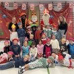 Sint en zijn pieten op bezoek