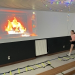 De warmste vlammenloop